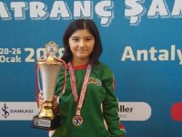 Karşıyaka Belediyesporlu Gülcan Türkiye İkincisi