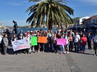 Karşıyaka Dağcılık ve Foça Belediyesi'nden temizlik çalışması