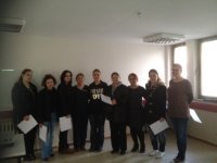 Karşıyaka Devlet Hastanesi Gebe Okulu ilk mezunlarını verdi