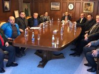 Karşıyaka yönetim ve divan Yaşar Holding'e gitti...