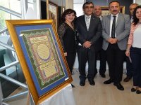 Karşıyaka Halk Eğitim Merkezi’nden Tezhip Sergisi 