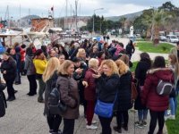 Karşıyaka İşitme Engelliler Derneği üyeleri Foça'yı gezdi