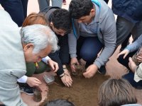 Karşıyaka Kent Konseyi Çevre Grubu Havajet’te çam tohumu ekti…