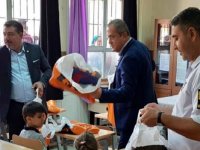 Karşıyaka Kızılay'dan 5 okulda 300 öğrenciye yardım...