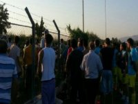 Karşıyaka-Menemen Belediyespor maçında olaylar çıktı