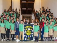Karşıyaka Rotary öğrencileri Ata ile buluşturdu