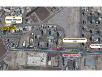 Karşıyaka tramvayında ray döşeme çalışmaları sürüyor