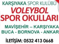 Karşıyaka Voleybol Spor Okulları'nda kış dönemi başlıyor
