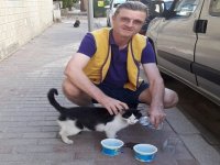 Karşıyaka Yalı Lions Kulübü'nden sokak hayvanlarına cansuyu...