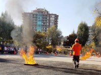 Karşıyaka'da çocuklar afetlere karşı bilinçleniyor