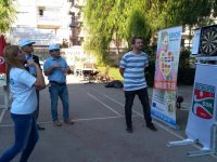 Karşıyaka'da dart heyecanı yaşandı