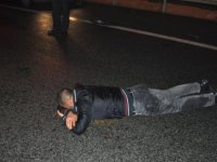 Karşıyaka'da dur ihtarına uymayan sürücü kaza yaptı