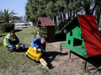 Karşıyaka'da kedi evleri çoğalıyor...