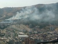 Karşıyaka'da korkutan orman yangını