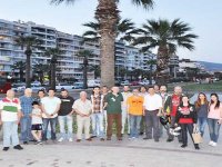 Karşıyaka'da palmiye protestosu...