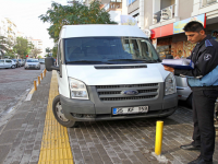 Karşıyaka'da Sarı çizgi işgaline ceza yağdı