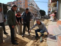 Karşıyaka'da sokaklar yenileniyor...