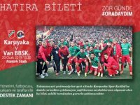 Karşıyaka'dan Van maçına özel hatıra bileti kampanyası