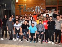 Karşıyakalı futbolcular derbi öncesi stres attı