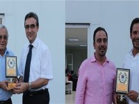 Karşıyakalı iki nesil yüzücü birlikte onurlandırıldı