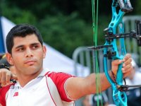 Karşıyakalı okçu Demir birinci...