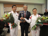 Karşıyakalı okçular Demir ve Ecem yine zirvede