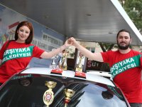 Karşıyakalı ralliciler, kupaya doymuyor