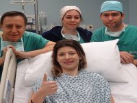 Karşıyakalı voleybolcu Ayşegül ameliyat oldu