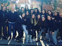 Karşıyakalı voleybolculara maç öncesi morali...