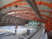 Karşıyaka’nın ilk kapalı havuzunda son viraja giriliyor