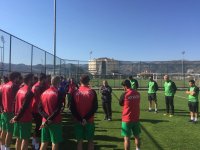 Karşıyaka'nın maçı yarıda kaldı...