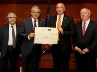 Karşıyaka'ya büyük onur: Avrupa Diploması