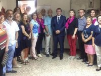 Kaymakam Çalışır KARİŞKAD'ı ziyaret etti