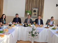 Kaymakam, Eğitim Sendikası yöneticileriyle bir araya geldi