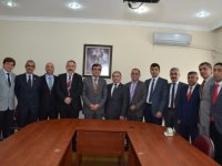 Kaymakam, Karşıyakalı eğitim sendikası yöneticileriyle biraraya geldi