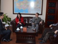 Kaymakam Sadettin Yücel'e taziye ziyaretleri