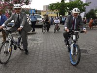 Kaymakam ve İl Emniyet Müdürü minikler ile pedal çevirdi