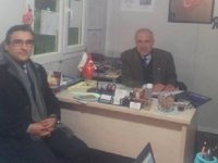 Kaymakam Yücel, Donanmacı Mahalle Muhtarına başarılar diledi...