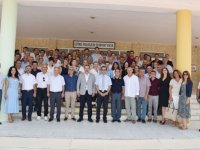 Kaymakam Yücel plaket ile uğurlandı