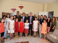 Kaymakam Yücel’den anlamlı bayram ziyareti