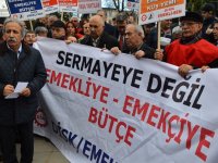 KESK, Çarşı'da Bütçe Kanun Tasarısını protesto etti