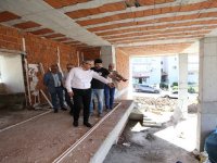 Kısa Süreli Engelli Dinlenme Merkezi inşaatında sona yaklaşıldı...