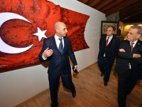 Kocaoğlu, Ata Anı Evi'ni ziyaret etti