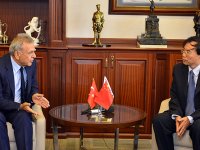 Kocaoğlu, Çin Başkonsolosu'nu ağırladı