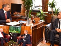 Kocaoğlu rektörleri ziyaret etti