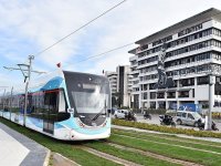 Konak tramvayında test sürüşleri başladı