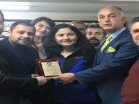 KOSGEB eğitimi için ödül...