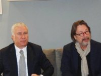 KSK başkanı Erten, Göztepe başkanı Sepil'i ziyaret etti