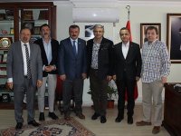 KSK, Emniyet Müdürü ve İl Spor Müdürünü ziyaret etti