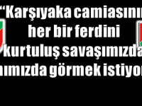 KSK Yönetim Kurulu:''Kurtuluş savaşımız başlıyor''